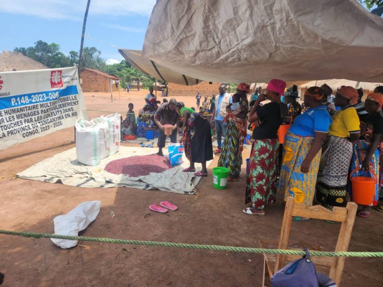 Kongolo: distribution des semences maraîchères et vivrières à 1143 ménages déplacés et familles d’accueil de Ponda