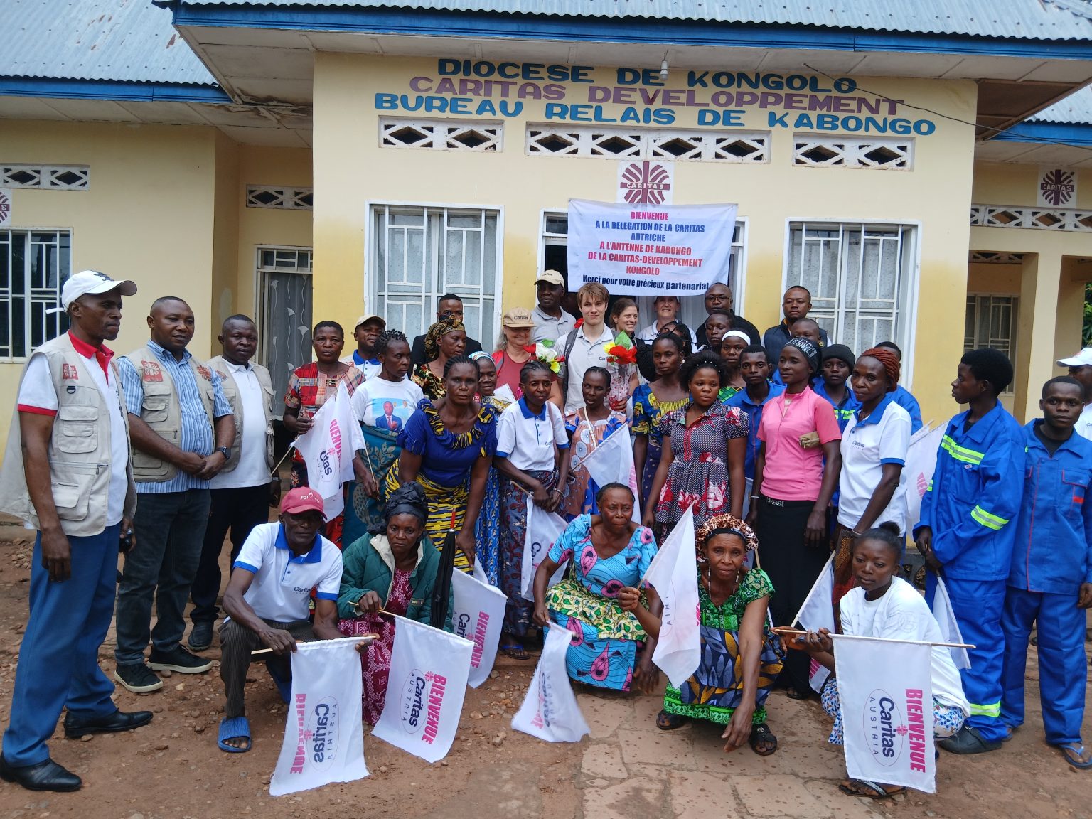 Diocèse de Kongolo : La Caritas Autriche en visite de solidarité à Kabongo
